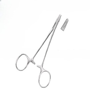 100% Porte-aiguille Derf de haute qualité 12cm en acier inoxydable Instruments chirurgicaux personnalisés Porte-aiguille - Product Image 5