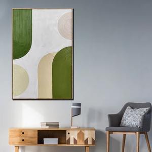 Art mural abstrait fait à la main, sculpture décorative moderne, centre de table coloré pour le salon, la chambre à coucher, le bureau - Product Image 2