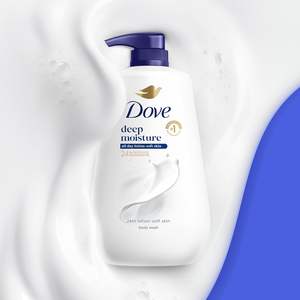 Gel de Ducha Dove Humectación Profunda para una Piel Suave por 24 Horas, Loción Humectante para la Piel, Limpiador Corporal sin Sulfatos ni Parabenos, 30.6 oz - Product Image 2