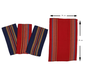 Juego de tres paños de cocina de algodón que ofrecen una absorción superior, ideales para la limpieza de la cocina y el uso diario, proveedor indio - Product Image 3