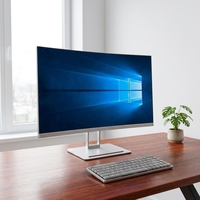 Monitor IPS de 27 Pulgadas, PC Todo en Uno, RAM Dual de 8 GB, SSD, Windows 10, Perfecto para Videoconferencias Empresariales