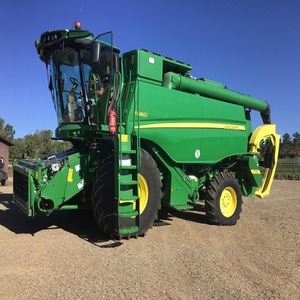 Cosechadora Combinada John Deere de 6 Filas de Servicio Pesado, Máquina de Cosecha de Granos de Alimentación Completa de 90HP para Trabajos Agrícolas - Product Image 2
