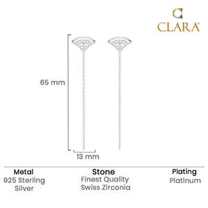 NOVAMART Fine Geometric Drop <b>Earrings</b>-925 Sterling Silver <b>Threader</b> <b>Earrings</b> Wholesale Export - Product Image 5