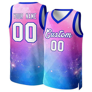 Ensemble d'uniformes de basket-ball Short de basket-ball respirant et maillot de basket-ball à sublimation personnalisée Broderie Porter Uniforme - Product Image 6