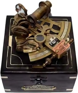 Antique Brass <b>Engraved</b> Nautical Chain <b>Compass</b> Nautical Marine Antique Brass - Product Image 4