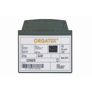 Portaetichette da appendere DIN A6 orizzontali grigio scuro confezione da 10-SD012-06 - Product Image 1