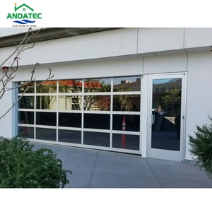 Puerta de <span class=keywords><strong>garaje</strong></span> de vidrio duradera Ideal para casas suburbanas Instalaciones de garajes en el <span class=keywords><strong>centro</strong></span> Puerta de <span class=keywords><strong>garaje</strong></span> de panel transparente de alta calidad - Product Image 4