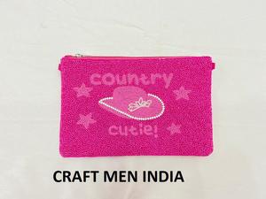 Pochette à bandoulière de tournesol perlée de graines 2025 pour les filles et les femmes fête et soirée pochette à fermeture éclair pour les femmes - Product Image 3