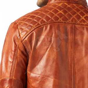 Breathable <b>Winter</b> Warm Men <b>Leather</b> <b>Jacket</b> Casual Wear Men <b>Leather</b> <b>Jacket</b> In Reasonable Price - Product Image 4