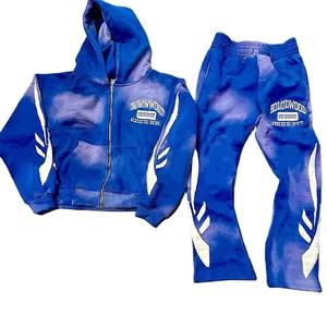 Sweat à capuche et pantalon de survêtement unisexe en molleton doux - Product Image 1