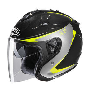 Casco de Motocicleta Abierto Estilo Retro HJC FG-JET, Talla XL, Nuevo, Carcasa de Fibra de Vidrio con Visera de Liberación Rápida - Product Image 1