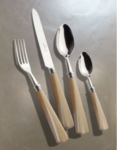 Modern Wooden Handle Stainless Steel Flatware , Sleek Metal Utensils for Contemporary Kitchens, Eco-Friendly & Comfortable Grip. - Product Image 1