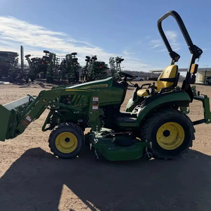 ผู้จัดจำหน่ายที่ได้รับการยืนยันของรถแทรกเตอร์อเนกประสงค์ John Dee รุ่น 2023 2025R ขนาดกะทัดรัด 24 แรงม้า/18 แรงม้า PTO เครื่องยนต์ดีเซล 3 สูบ ยี่ห้อ YAN-MAR - Product Image 1