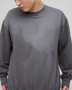 Sudadera de cuello redondo de gran tamaño para hombre de alta calidad 100% algodón cómodo elegante hombro caído Sudadera con capucha bordada para invierno - Product Image 2