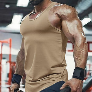 Nouvelle arrivée débardeur décontracté pour hommes respirant tricoté vêtements de sport fabriqués au Pakistan prix de gros de haute qualité - Product Image 4