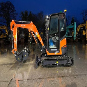 Precio de la máquina excavadora con motor diésel Kubota, equipo de construcción con núcleo de Tractor para caminar sobre orugas, caja de cambios, excavadora, construcción - Product Image 2