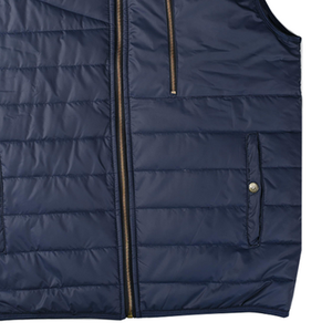 เสื้อกั๊กผู้ชายแบบลำลองสำหรับฤดูหนาว เสื้อแจ็คเก็ตแบบไม่มีแขน เสื้อกั๊กพัฟเฟอร์น้ำหนักเบา เสื้อกั๊กบุผ้าฝ้ายสำหรับกิจกรรมกลางแจ้ง เดินป่า ขายส่ง - Product Image 6