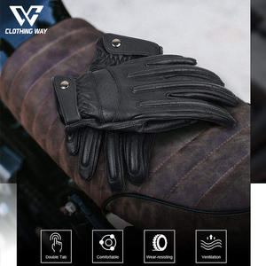 Gants de moto en cuir de qualité supérieure, couleur personnalisée, chauds, vintage, vente en gros, équipement de moto personnalisé, gants de conduite - Product Image 4