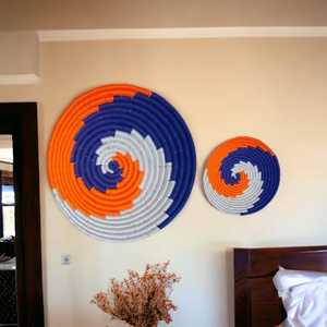 Colgante de pared tejido de hierba Sabai de gran oferta de calidad superior a granel para colección de Diseño de Interiores regalos de calentamiento de Casa colgante de pared - Product Image 4