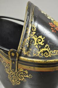 Standard Size Coal <b>Bucket</b> in Steel with Simple Round Design Perfect for Garden Accessories and <b>Fire</b> Pit Storage - Product Image 6