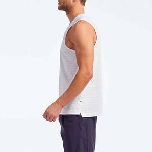 Camisetas sin mangas personalizadas con serigrafía, camisetas sin mangas con cuello redondo de peso pesado para ropa de hombre, chaleco sin mangas de algodón 100% para hombre - Product Image 6