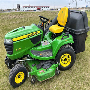 รถตัดหญ้า John Dear Lawn Tractor X734 เครื่องยนต์ดีเซล ระบบขับเคลื่อนไฮโดรสแตติก พร้อมเกียร์และปั๊ม - Product Image 1