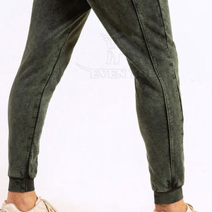 กางเกงแฟชั่นเอวยางยืดใส่สบายสไตล์สตรีทวอชั่นจากปากีสถาน - Product Image 4