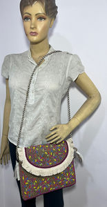 Mode actuelle tendance sac à bandoulière pour femmes bohème Vintage Messenger pochette à la main bandoulière sac à main - Product Image 2