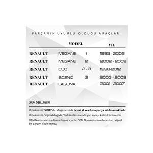 สวิตช์เปิดฝาครอบล้อสำหรับ Renault Megane, CLIO, Laguna - Product Image 2
