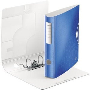 Leitz Active WOW 65mm DIN <b>A4</b> Blue Polyfoam Binder WOW 65mm DIN <b>A4</b> Blue Polyfoam - Product Image 1