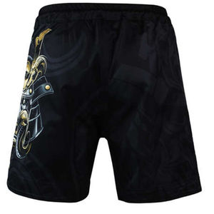 Pantalones cortos de MMA para hombres adultos totalmente sublimados hechos con poliéster cintura ajustable artes marciales MMA pantalones cortos de boxeo venta completa - Product Image 5