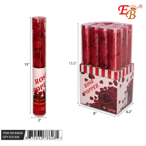 Confezione da 15 \ "Popper fiore di rosa rossa 96-PC per Diwali laurea di Halloween decorazioni di natale di nozze decorazioni di carta - Product Image 1