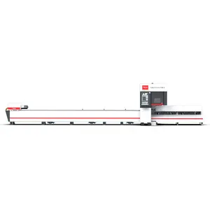 Steel Tube Pipe H L I C Beam Profile Fiber Laser Cutting Machine 6m 8m 9m 12m 8000*230mm Cutting Area