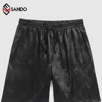 Conjunto de Pantalones Cortos de Dos Piezas para Hombre, con Estampado de Marca Personalizada, Talla Grande hasta 5XL, Verano, Delgado, Secado Rápido, Transpirable, 100% Poliéster