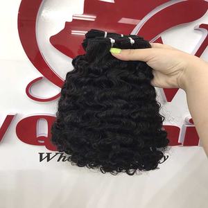 Extensions de cheveux Remy vierges birmanes non transformées vietnamiennes cuticule alignée cheveux humains bruts bouclés ondulés Machine Double trame tout - Product Image 5