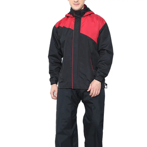 Survêtement coupe-vent en nylon d'hiver de haute qualité, design personnalisé, couleur unie, bloc de couleur, streetwear pour hommes, sport, OEM - Product Image 2