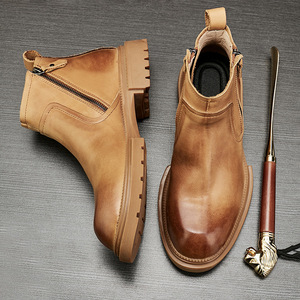 Zapatos Mocasines de Piel de Becerro con Detalles Cosidos a Mano y Soporte para el Arco del Pie, Zapatos de Vestir para Hombre - Product Image 2