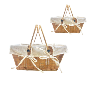 Paniers en rotin élégants Super chauds et écologiques parfaits pour les cadeaux en bambou - Product Image 1