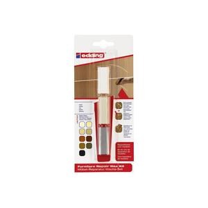 Juego de Cera para Reparación de Muebles Edding 8901, Paquete de 3 Blísteres, 5 Unidades por Empaque, para Herramientas y Suministros de Manualidades - Product Image 1
