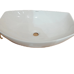 Lavabo de table polyvalent au design moderne Olivia avec fonction de nettoyage facile pour salle de bain salle de bain hôtel école hôpital villa - Product Image 1