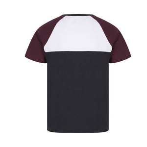 Wholesale Price Custom Logo Design Tracksuit Private Label 2pcs <b>Set</b> Summer <b>Men's</b> T Shirt <b>and</b> <b>Shorts</b> <b>Sets</b> Contrast Color - Product Image 5