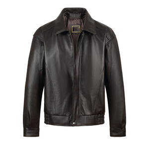 Nouvelle arrivée Veste en cuir pour usage extérieur Meilleure qualité Couleur et taille personnalisées Veste en cuir à vendre - Product Image 1