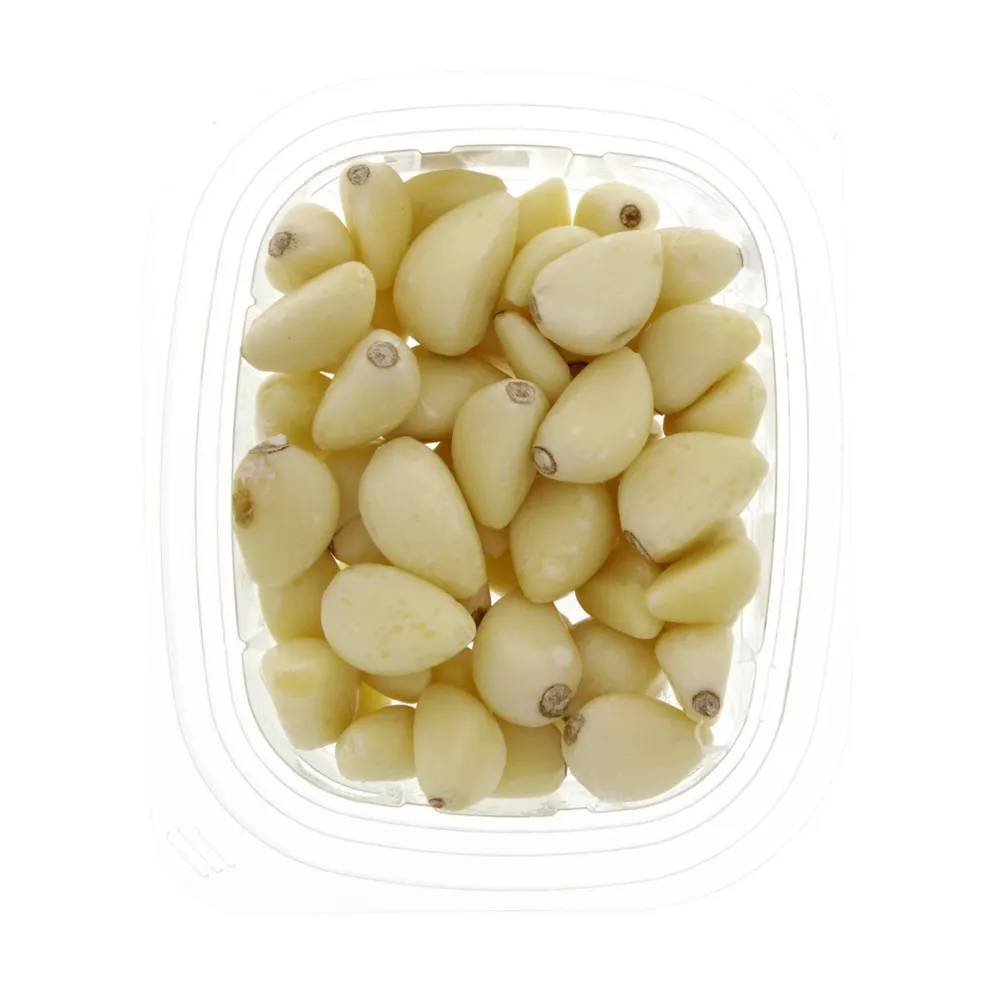 Frischer Knoblauch Frischer normaler roter geschälter frischer Knoblauch