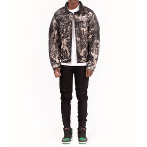 Veste en jean pour hommes d'hiver imperméable en détresse 100% coton prix raisonnable sur mesure - Product Image 3