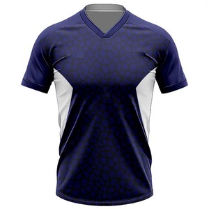 Maillot de football 100% polyester personnalisé de haute qualité uniforme de football fabriqué en usine dans le style des ensembles - Product Image 4