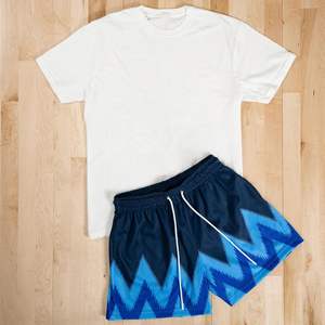 Pantalones cortos deportivos informales de malla de verano para hombre, pantalones cortos calientes transpirables y de secado rápido con estampado de hip hop de Pakistán - Product Image 4