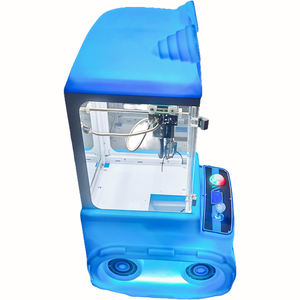 <b>mini</b> small claw machine <b>arcade</b> <b>mini</b> claw machine table top tide house claw machine blue - Product Image 5