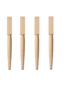 Gabinete de cocina de madera maciza Columna de poste de isla Soporte de patas decorativas para mesas Gabinetes de islas Columna de muebles tallados - Product Image 1