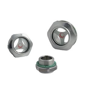 Indicador de nivel de vidrio, Visor de alta calidad, indicador de nivel de aceite con aleación de vidrio/plástico - Product Image 1