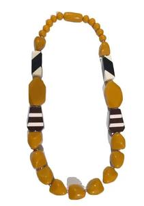 Collier artisanal en chaîne de perles en résine classique, dernière tendance, haute qualité, haute couture, femmes Inde - Product Image 4